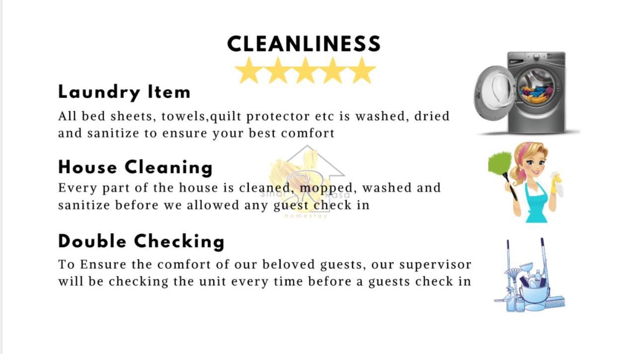 Sinar Rasa Homestay At I-Soho, I-City Shah Alam Exterior foto A sample of a cleanliness policy